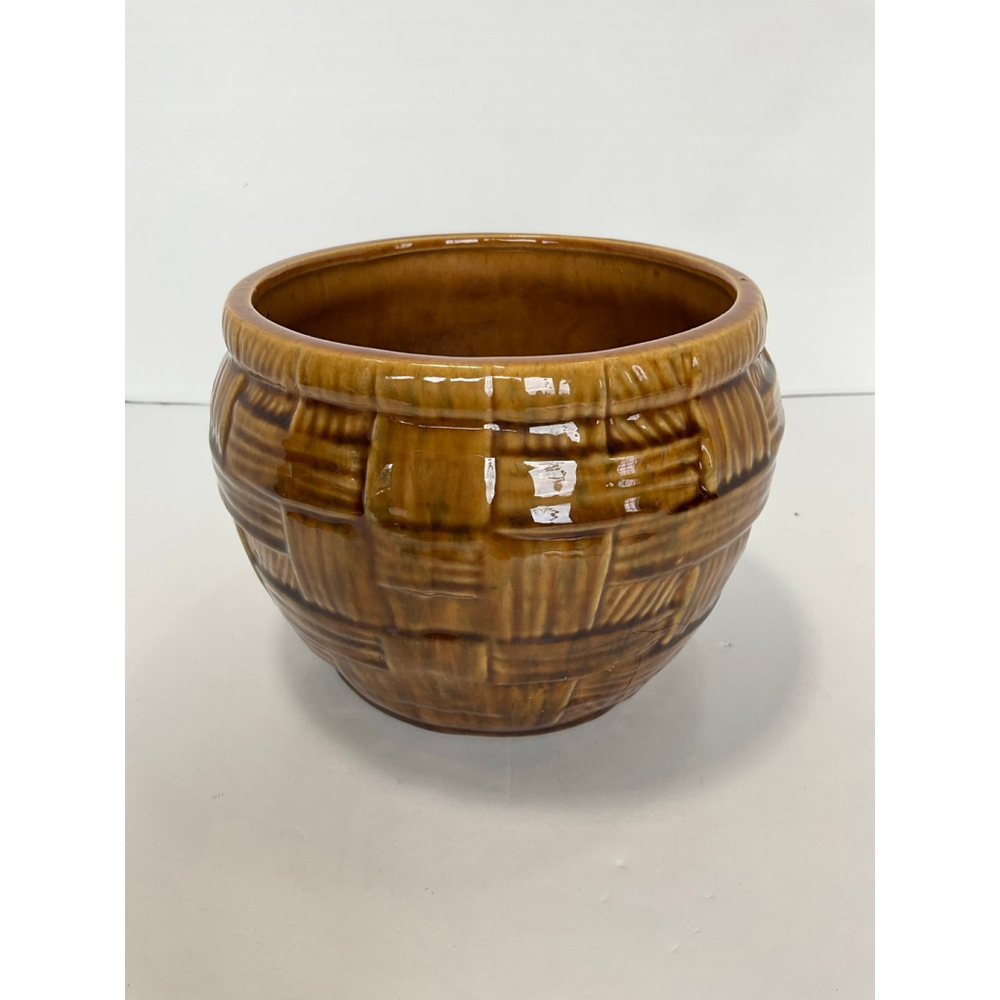 Vintage Haeger Basketweave 5005 Planter